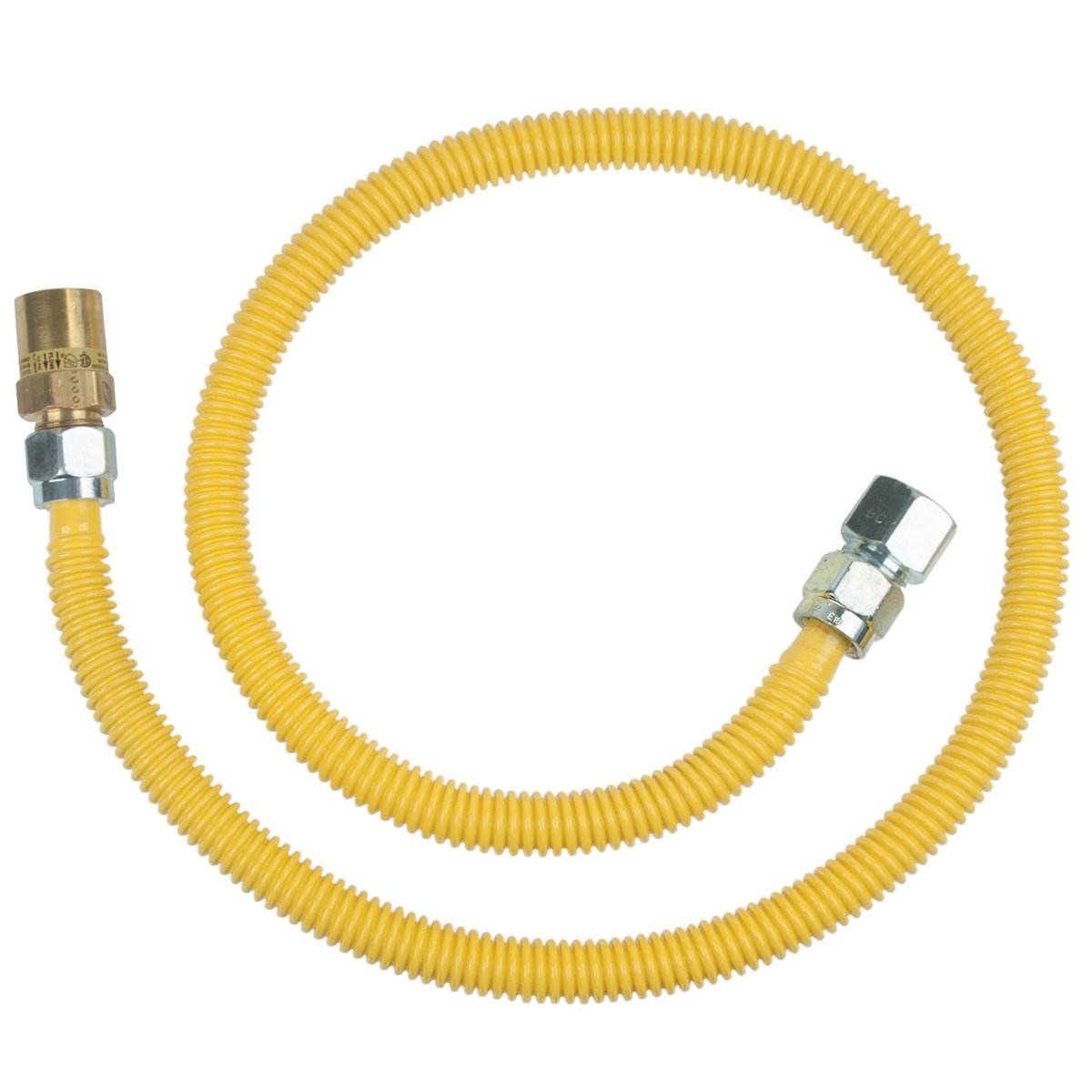 BrassCraft CSSC22R-48 P Safety PLUS Gas Appliance Connector with 5